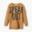 MNG Boys Ochre Speak Out Sweatshirt