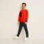 MNG Orange K Embroided Sweatshirt