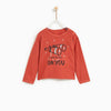 ZR Printed Red I Got My Eyes on You TShirt