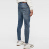 ZR Man Ripped Skinny Blue Jeans