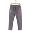 51015 Embroidered Bird Dark Grey Fleece Trouser 3616