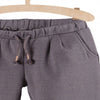 51015 Embroidered Bird Dark Grey Fleece Trouser 3616
