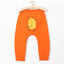 5.10.15 Funny Badge Plain Orange Terry Trouser 13589