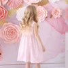 VKT Reversible Sequin Bunny Pink Frock 7489