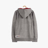 LS Just Move Embossed Grey Zipper Hoodie 3306
