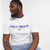 RL Polo Sport Flag White Tshirt 7397