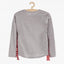 LS Active Shoulder & Side Tape Grey Top 3492
