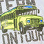 TT School Bus Printed White Tshirt 4948