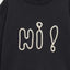 MNG Hi Embraided Black Sweatshirt 7758