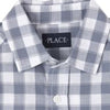 PLC Cadet Blue & White Casual Shirt 4774
