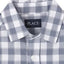 PLC Cadet Blue & White Casual Shirt 4774