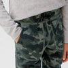 MNG Camouflage Dark Green Trouser With Black Cord 2940
