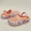 Frozen Side Print Light Peach Crocks 2799