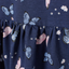 HM Pink & Blue Butterflies Navy Blue Sleeveless Frock 3774