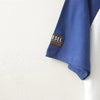 DSL Navy Blue Raglan Sleeves White Tshirt 1782