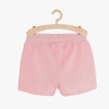 5105 Crab Print Pink Girls Shorts 3698