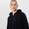 BRK Ottoman Patch Black Zipper Hoodie 3041