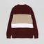 LFT Parkway Color Block Maroon Sweat Shirt 3026