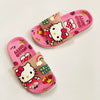 Hello Kitty Rainbow Light Pink Slippers 1926