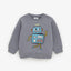 ZR Robert Print Grey Sweatshirt 3081