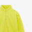 ZR Fluorescent Yellow Half Zip Fleece Pullover 964