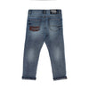 OM Original Boy Ribbed Stone Wash Denim 3203