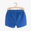 51015 Sea Planet Print Royal Blue Shorts 3697