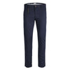 J&J Slim Fit Navy Blue Chinos 2483