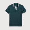 Printed Placket Small Poney Green Polo 1630 6119