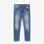 ZR Boys 1975 Slim Fit Stretchable Mid Blue Denim 1218