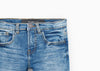 ZR Kids Skinny Fit Stretchable Light Blue Denim 1220