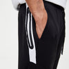 P&B Zip Pockets Technical Sports Black Trouser 2705