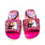 Frozen Shocking Pink Glitter Stones Top Slippers 2210