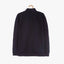 LS Quilted Mock Neck Navy Blue Zipper 2772