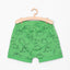 51015 Dino Print Green Shorts 3696