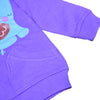 KK Elephant Zipper Purple Hoodie 2970