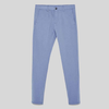 ZR Man Sky Blue Skinny Cotton Chino