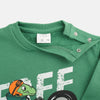 ZR T-Rex Ride Print Green Sweatshirt 2827