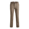 J&J Beige Slim Fit Cotton Chino 2308