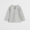 MNG Kangaroo Frill Pocket Grey Sweatshirt 2596