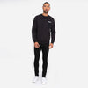 TDB Front Pocket Style Black Sweatshirt 3398