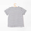 51015 Blue Stripe White Tshirt 3528