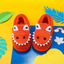 MD Alligator Warm Winter Orange Shoes 8146