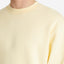AM London Logo Plain Lemon Yellow Sweatshirt 3034
