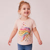 NXT Brighten Multi Unicorn Tea Pink Top 4259