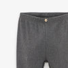 ZR Front Button With Back Pocket Dark Grey Legging 3107