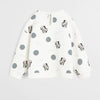MNG Minnie Mouse Polka Dots White Sweatshirt 2558