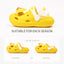 Kids Shoes OMG Ducky Face Yellow Clogs 6080