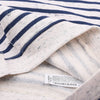 ZR Blue And Grey Stripe Kangaroo Pocket Hello It's Me Sweatshirt 853