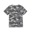 PRM Cadet Printed Texture Grey Tshirt 4914